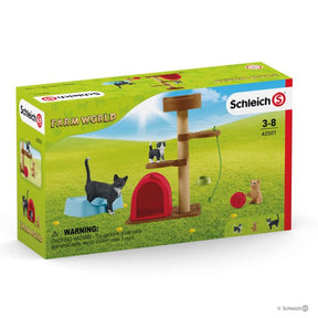 Schleich Farm World Leikkihetki Söpöjen Kissojen Kanssa
