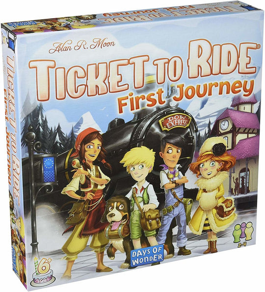 Menolippu Ticket To Ride Ensimmäinen Matka Eurooppa