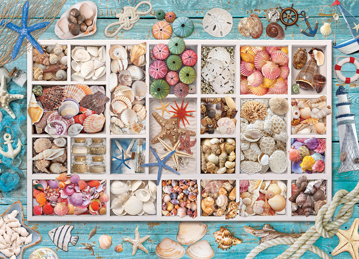 Eurographics Puzzle 1000 Palan Palapeli Seashell Collection
