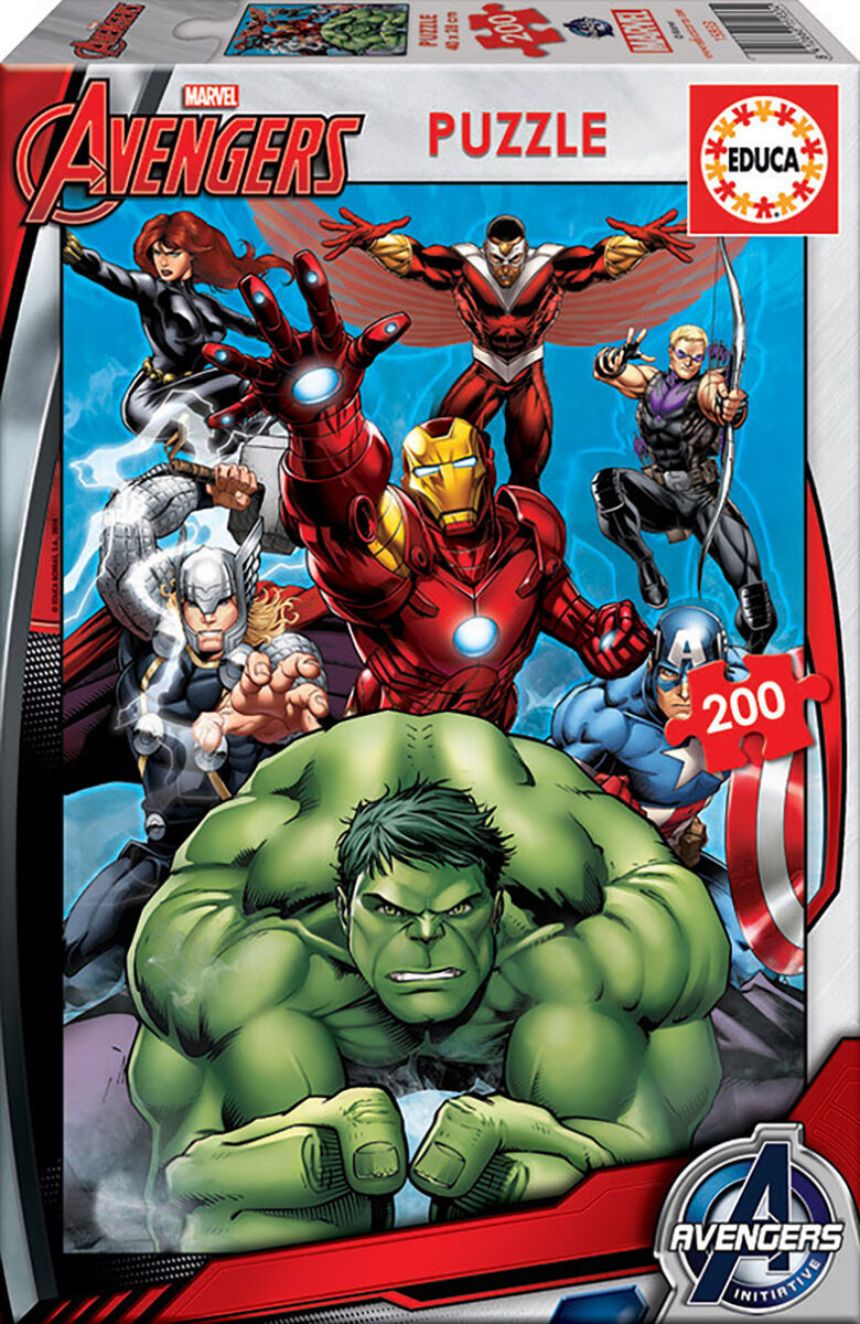 Educa 200 Palan Palapeli Avengers