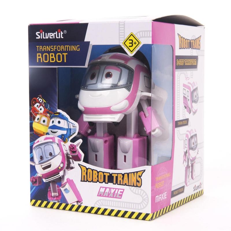 Robot Trains/Robottijunat Maxie Transforming Robotti/Ajoneuvo