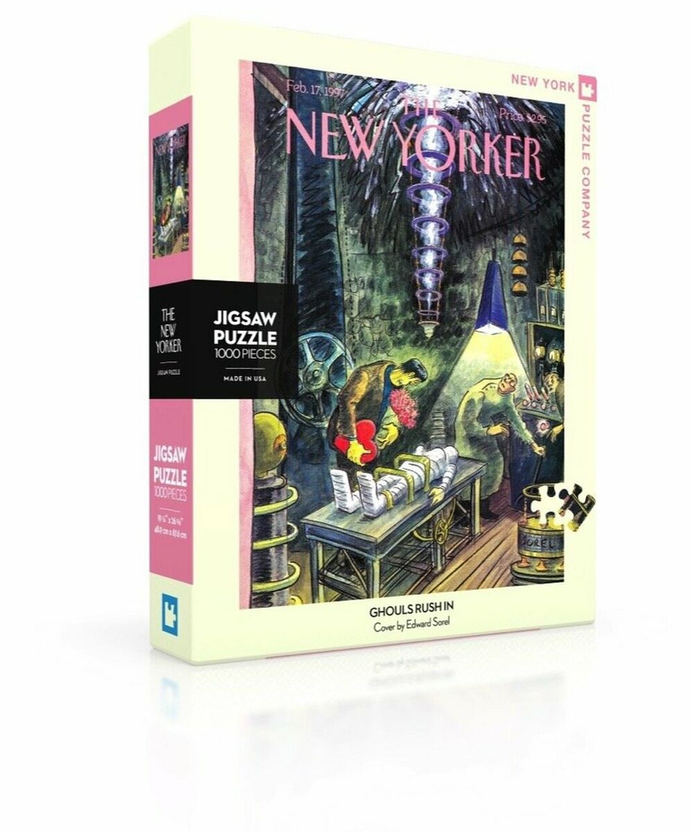 New York Puzzle Company 1000 Palan Palapeli Ghouls Rush In
