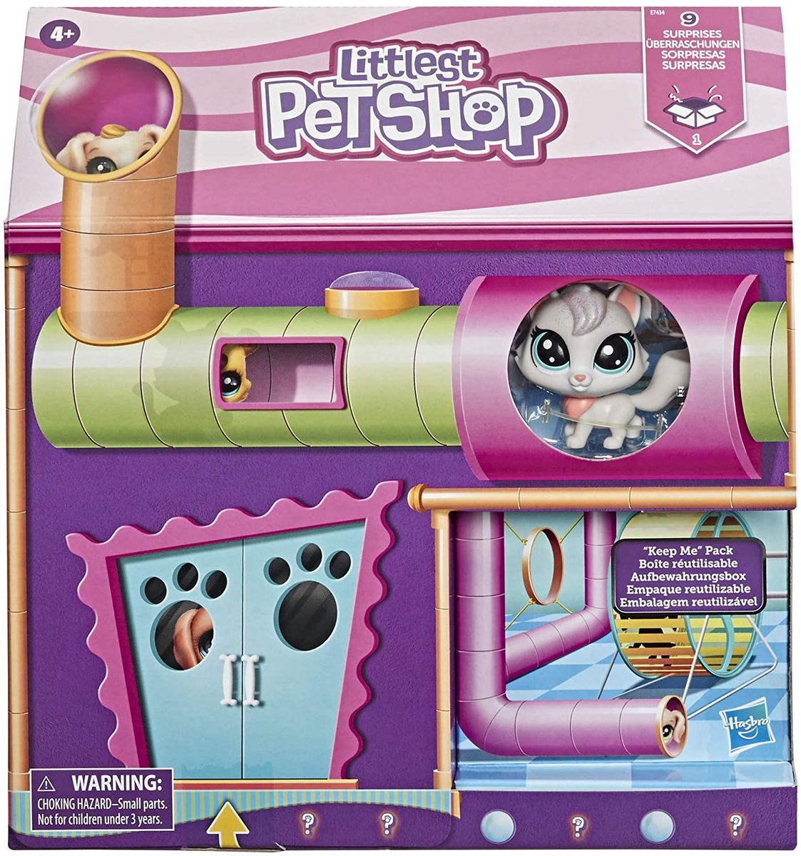 Littlest Pet Shop Pet Playhouse Yllätyspakkaus (6 petsiä)