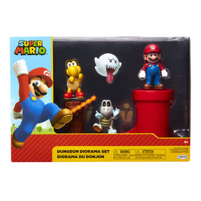 Super Mario Dungeon Diorama Set 3 hahmoa