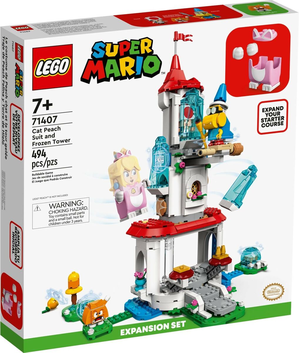 LEGO Super Mario 71407 Peachin Kissapuku ja Jäätorni ‑laajennussarja