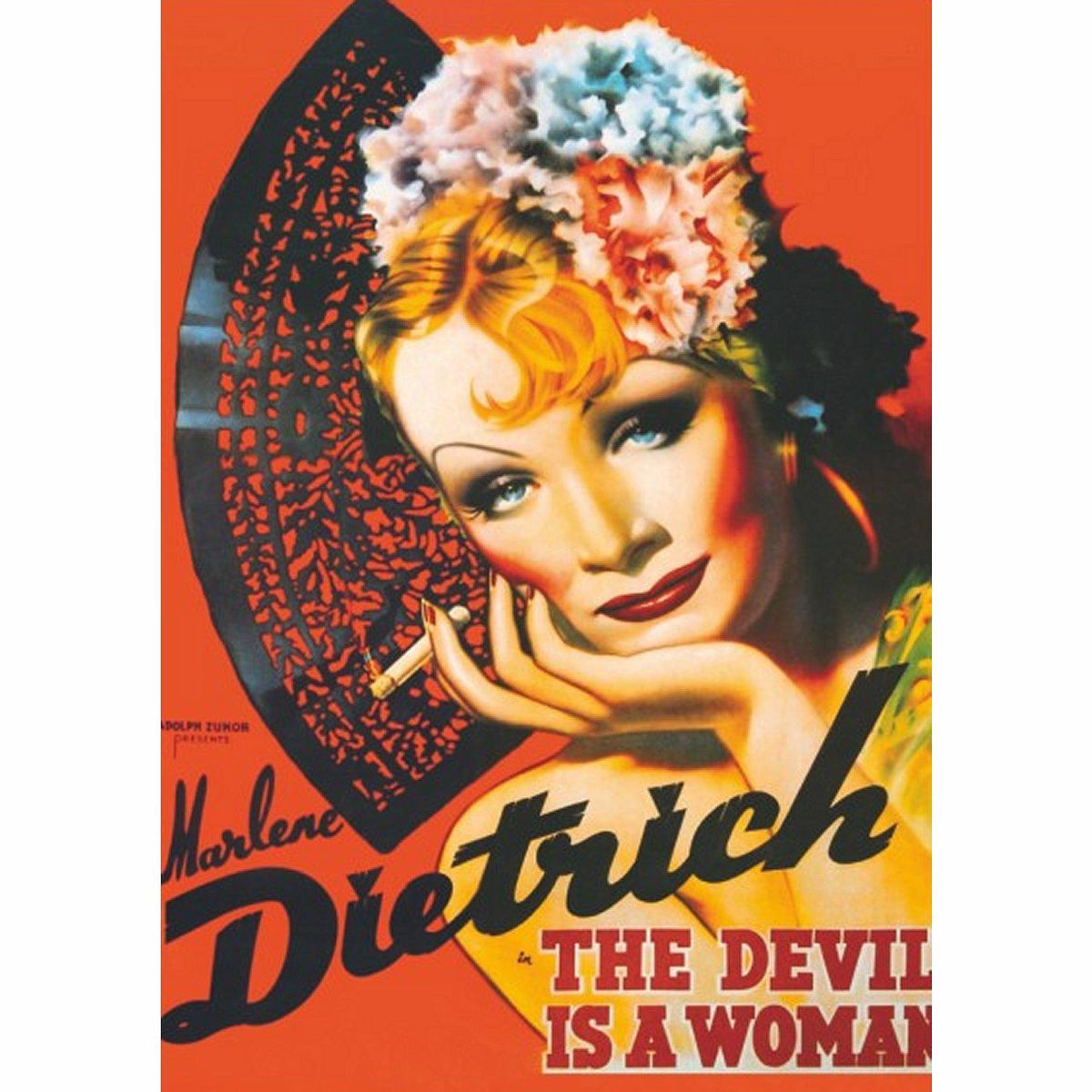 D-Toys Puzzle 1000 Palan Palapeli Marlene Dietrich; The Devil is a women
