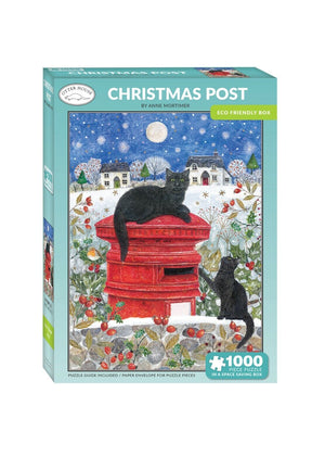 Otter House 1000 Palan Palapeli Christmas Post