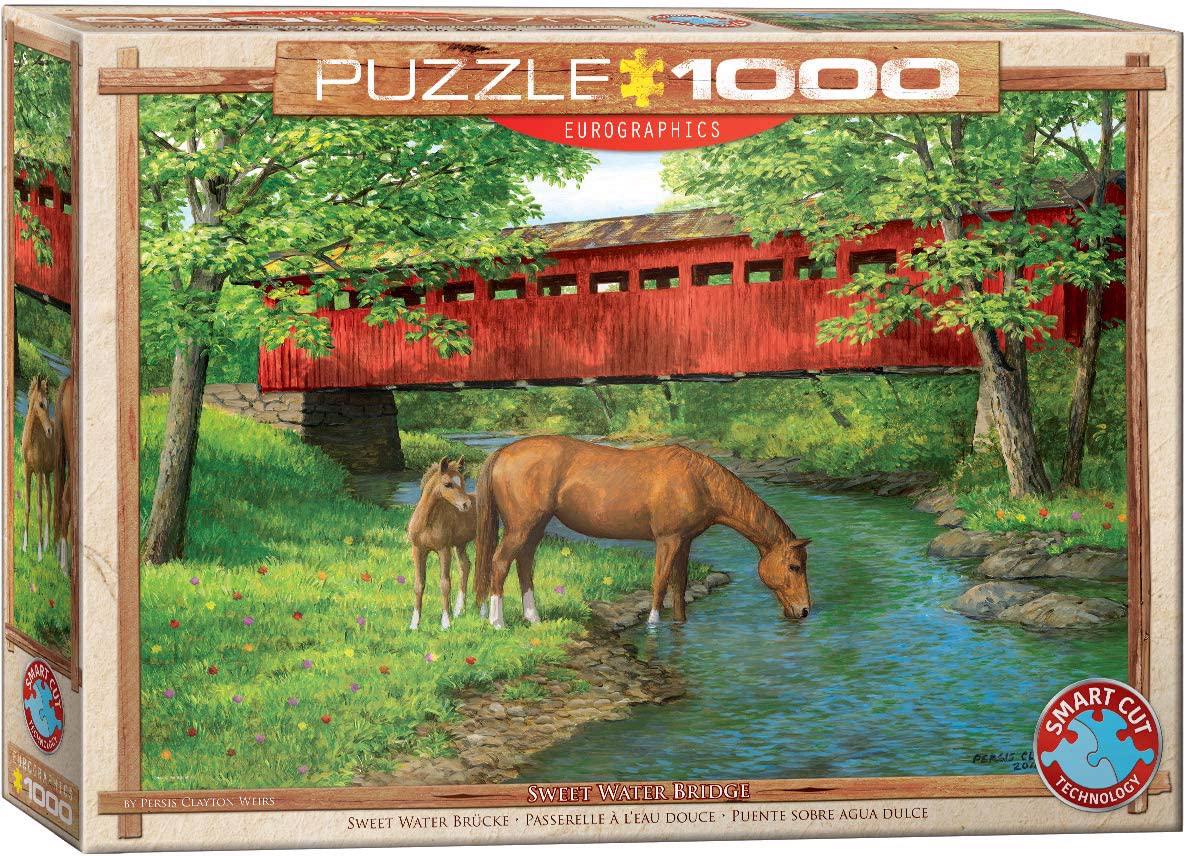 Eurographics 1000 Palan Palapeli Sweet Water Bridge