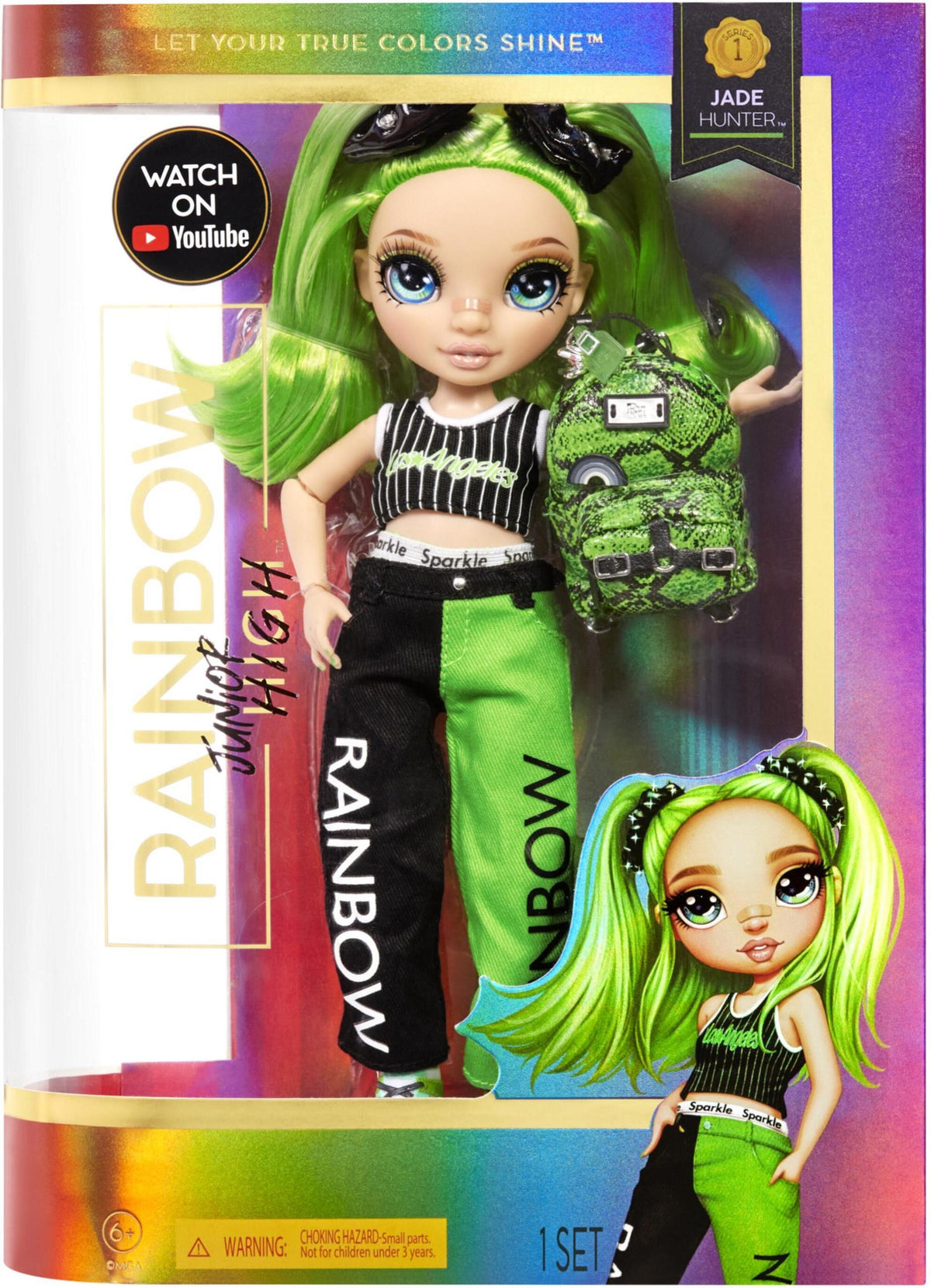 Rainbow High Junior High Jade Hunter