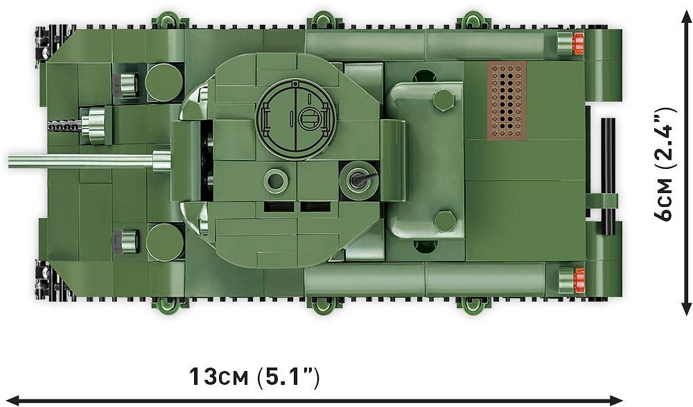 Cobi 2715 SHERMAN M4A1 Koottava Tankki