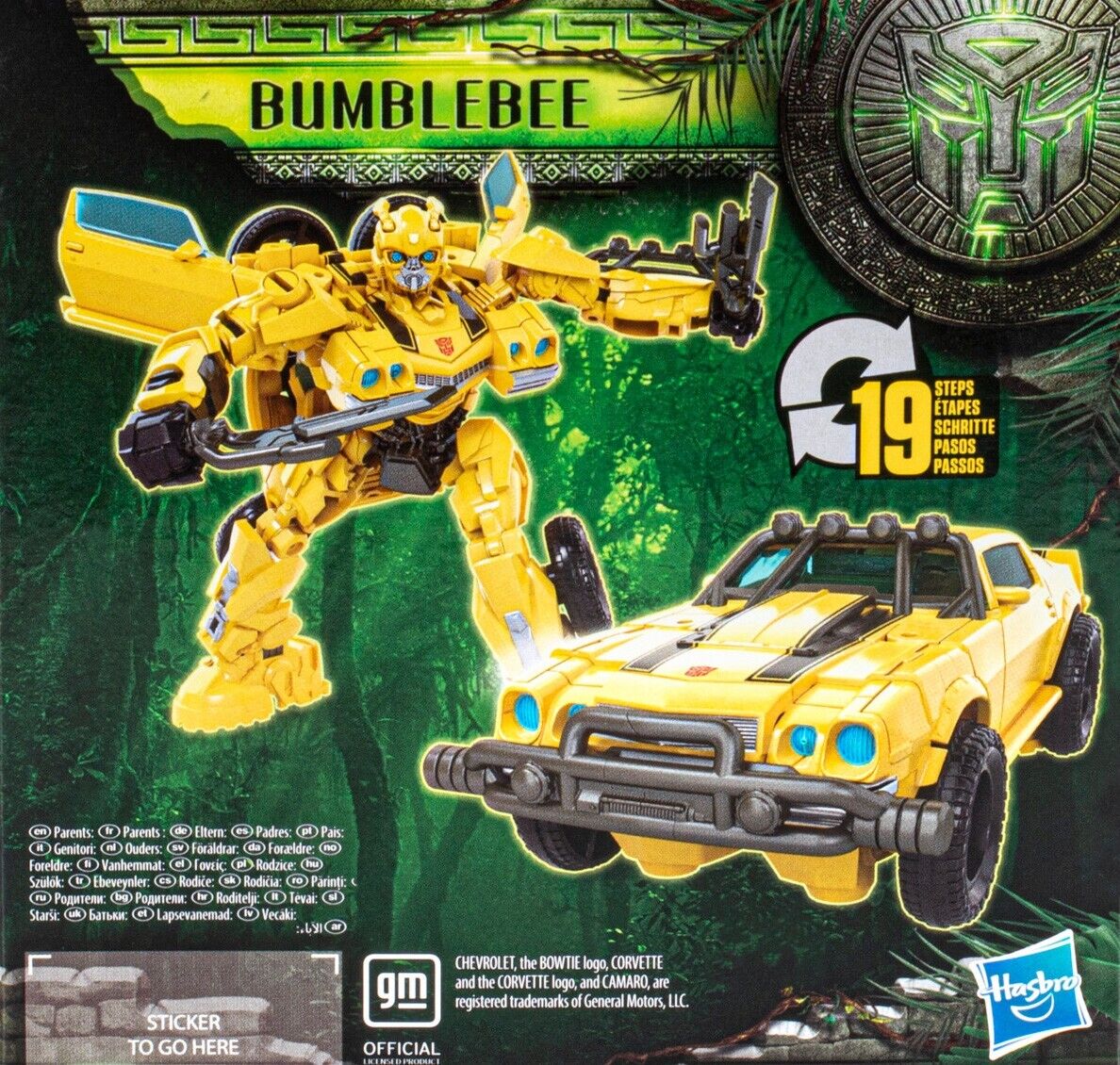 Transformers Rise of the Beasts Core Deluxe Hahmo Bumblebee